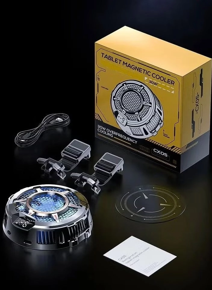 Kirin Dragon Magnetic Tablet Cooler - RGB USB-Powered