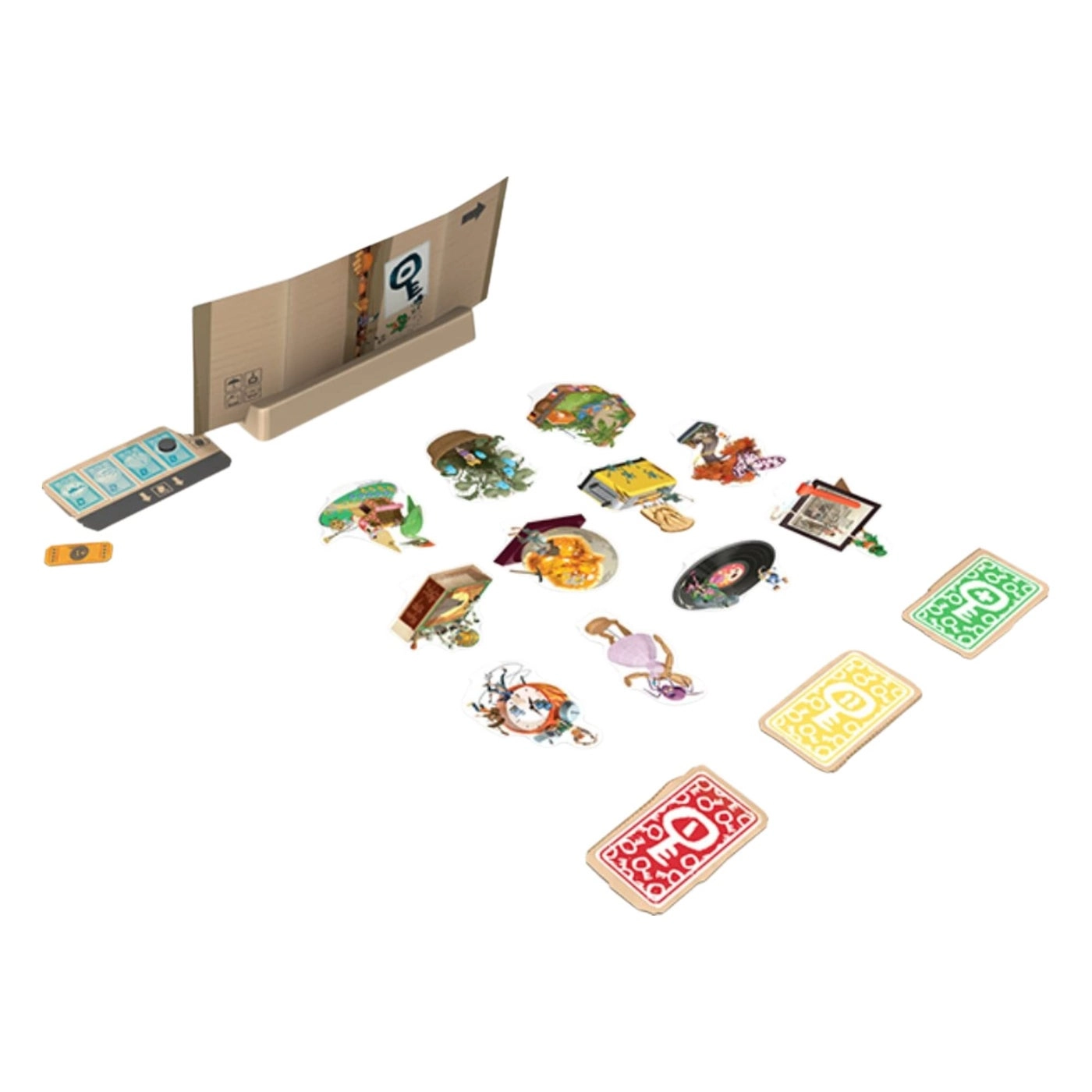 One Key: Cooperative Deduction and Image Interpretation