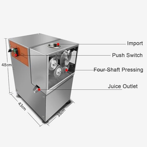 Electric Sugarcane Juicer - 400W