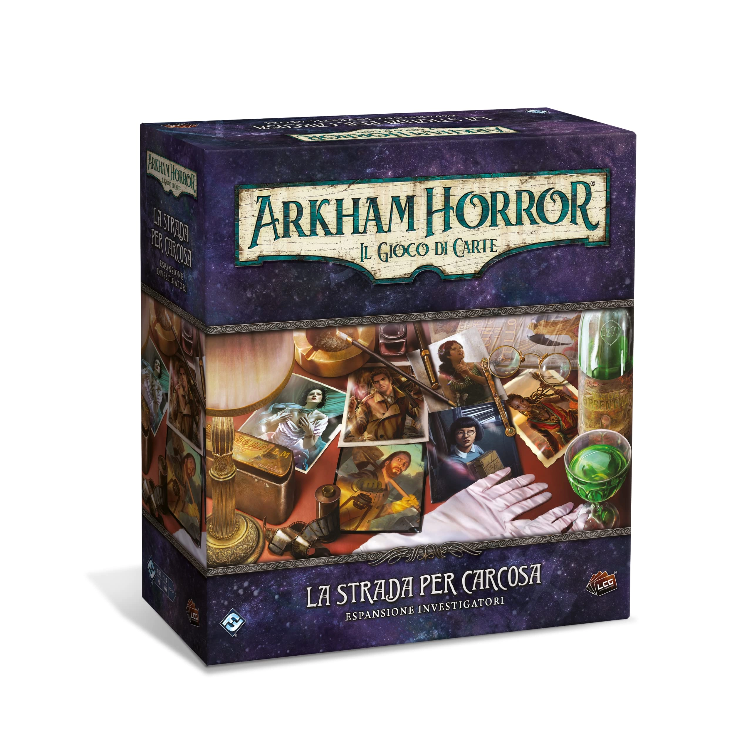 Arkham Horror, The Card Game: The Road to Carcosa: Investigator Expansion (Italian)