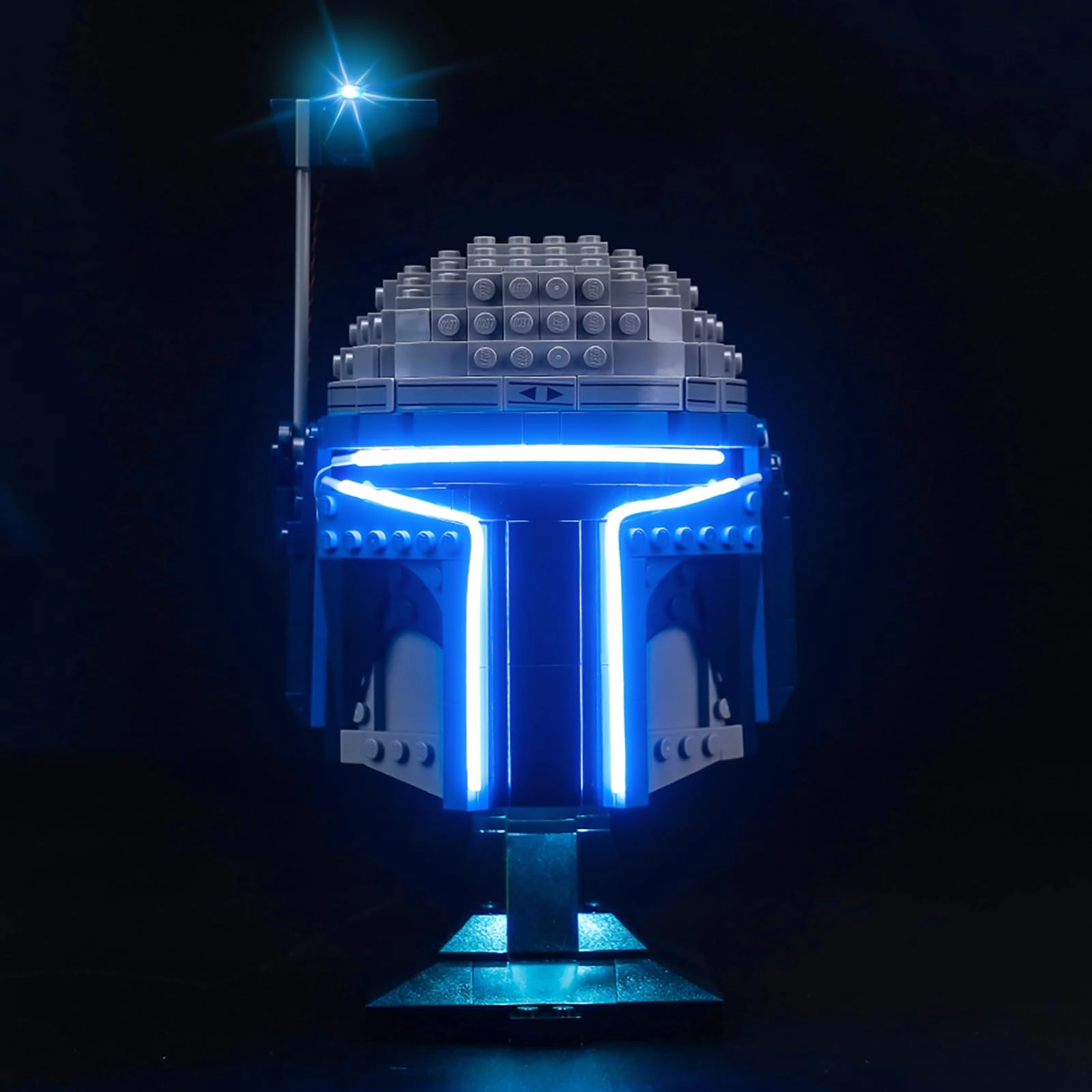 BrickBling 75408 Jango Fett Helmet Light Control