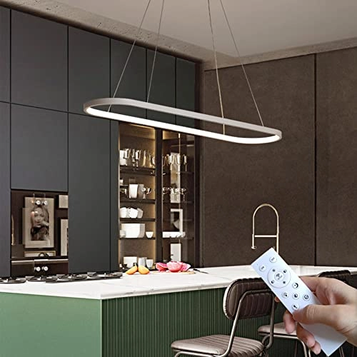 Hanging Dining Table Oval LED Lamp - 200 cm