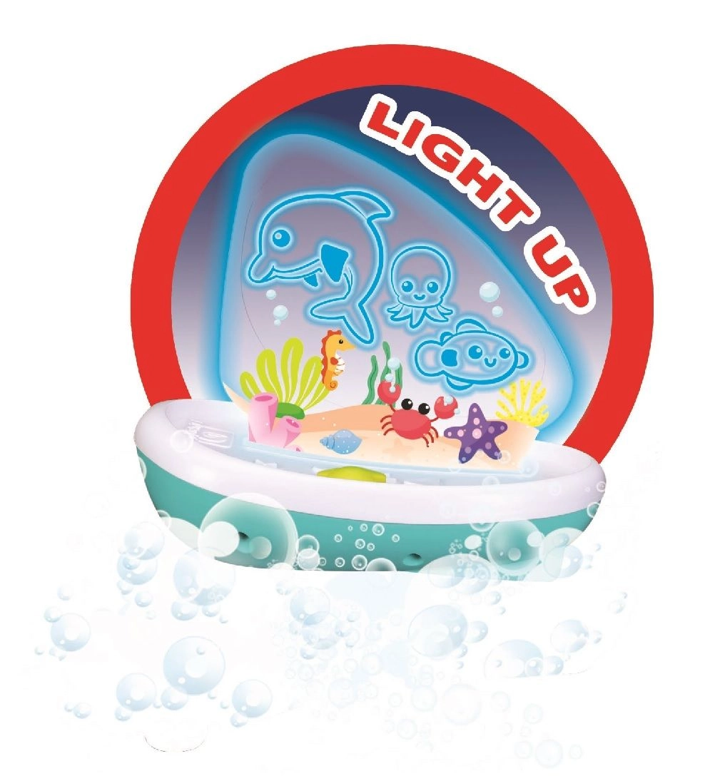 BB Junior Splash'N Play Light Up Sailboat - Light Blue 1-3