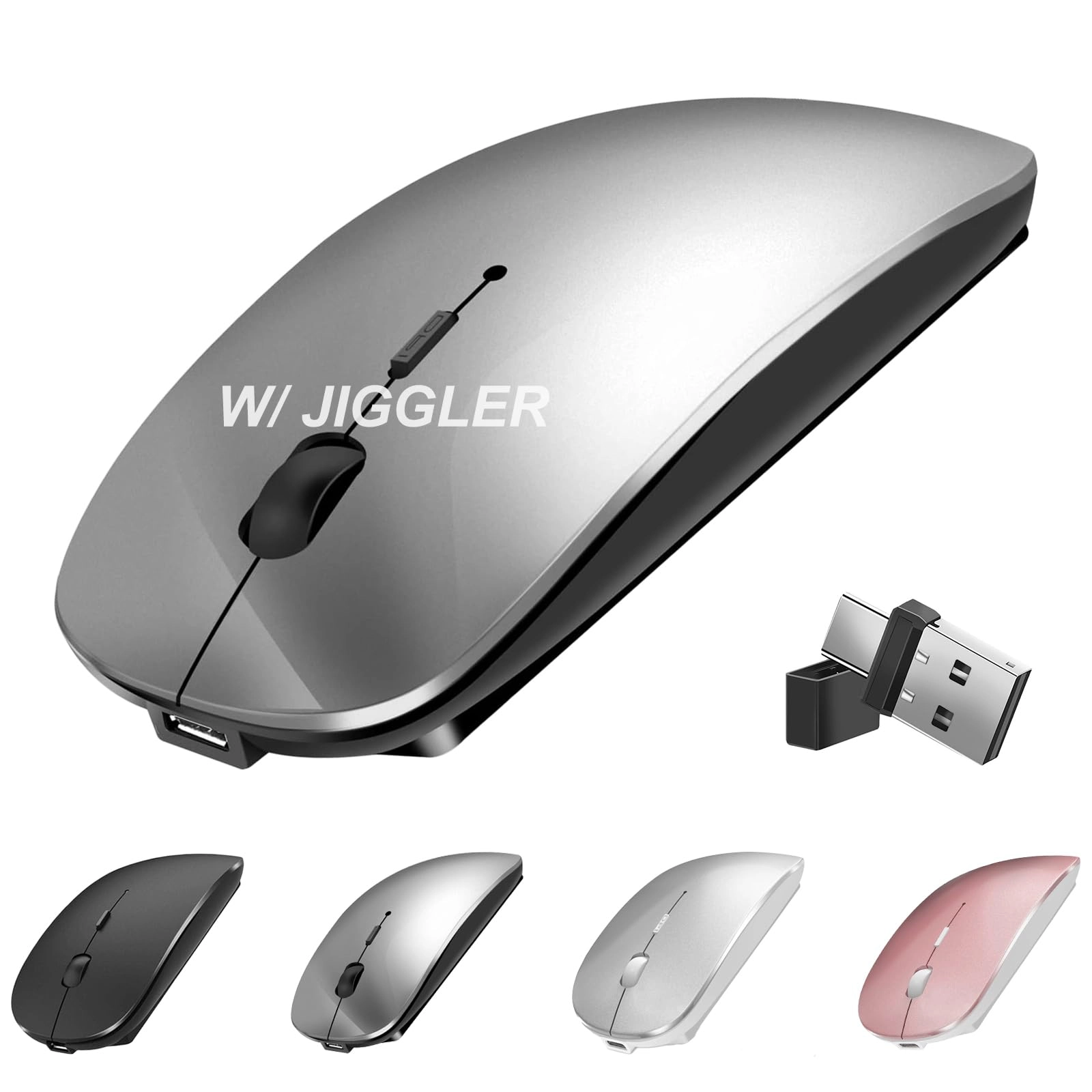 Wireless Mouse with Jiggler - Bluetooth