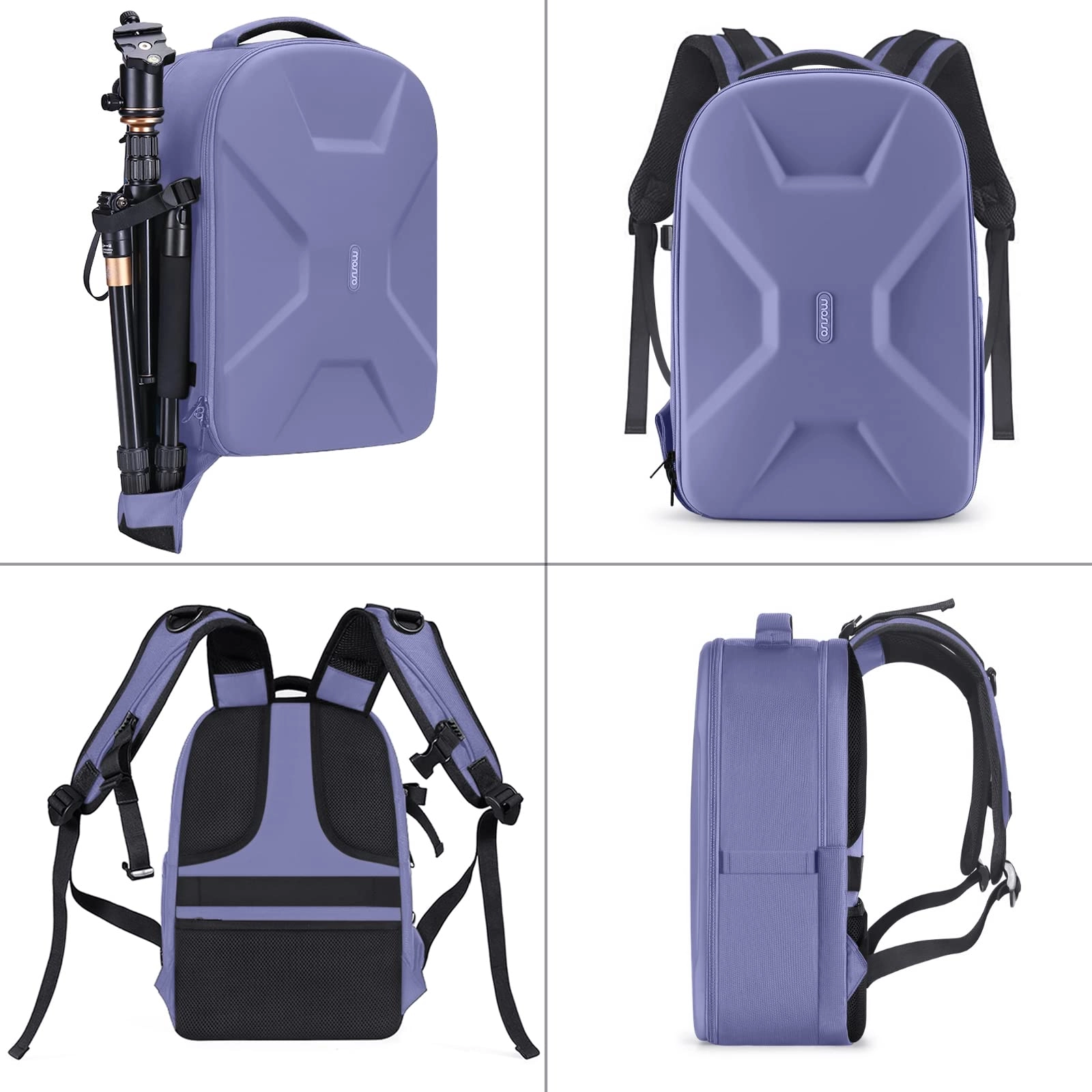Mocamhsbg - 7.5"D x 11.8"W x 7.5"H Compatible with Canon/Nikon/Sony Hard Shell