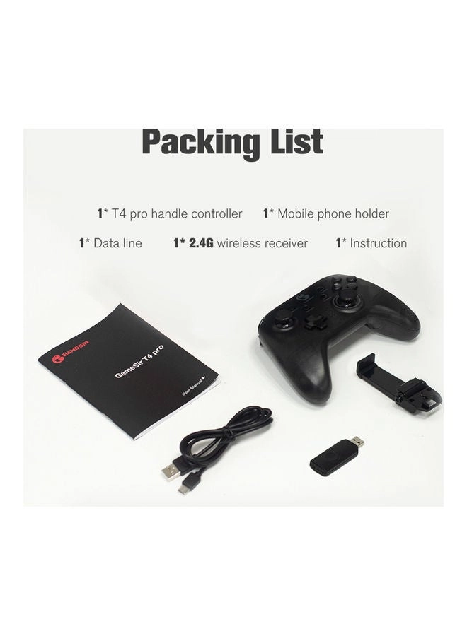 Nintendo Switch/Android/iOS/Windows PC T4 Pro - Bluetooth 2.4Ghz