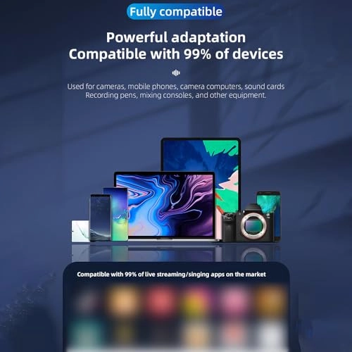 Wireless Lavalier Microphone System Wireless+USB+3.5mm-Mini-Jack+Lightning Microphone