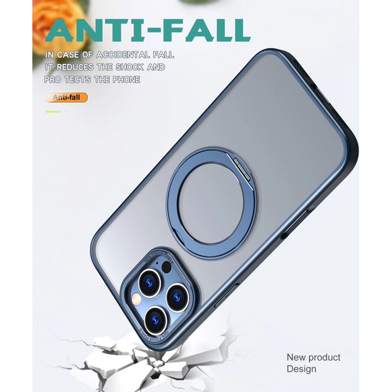 MagSafe Case - Thermoplastic Polyurethane, PC for iPhone 16 Pro Max