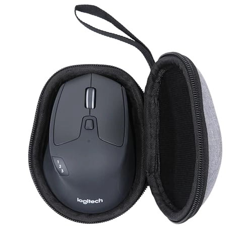 Universal Mouse Case - Hard Shell Right Hand Design Black