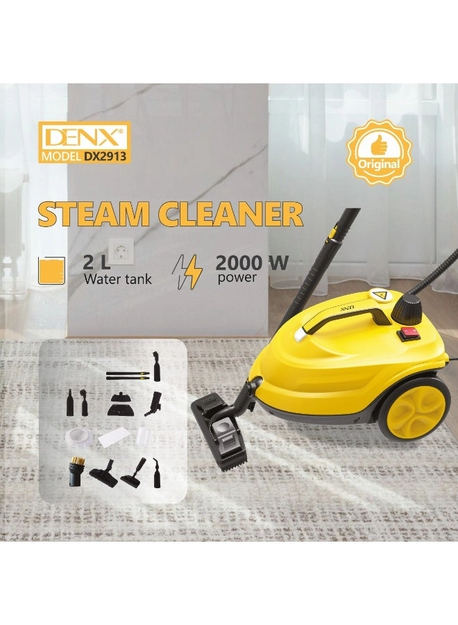 Steam Cleaner - 5 bar 2.1 Liters
