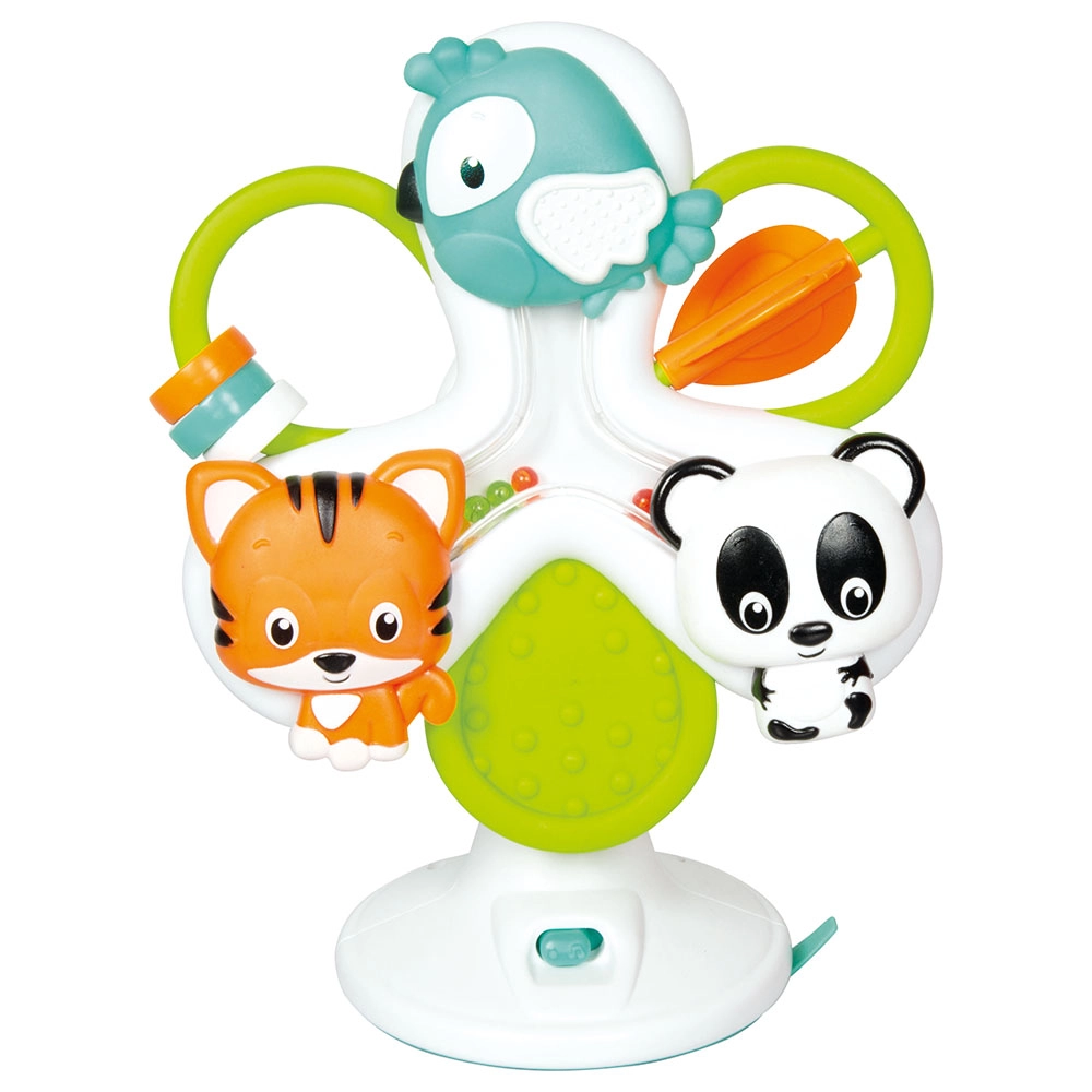 Clementoni Baby Round & Round Animals - Suitable for 6 months and above