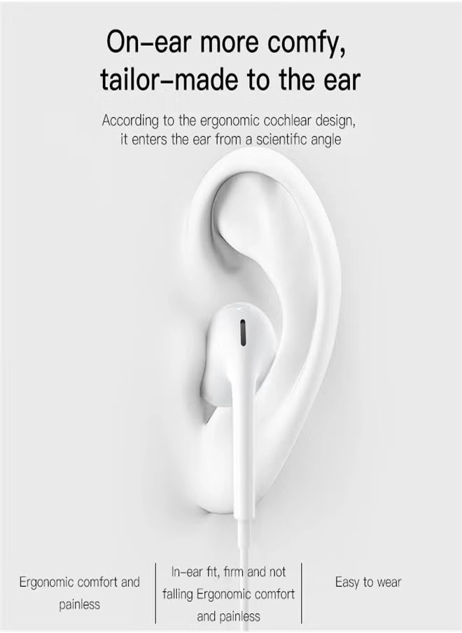 USB-C Headphones Wired Earbud