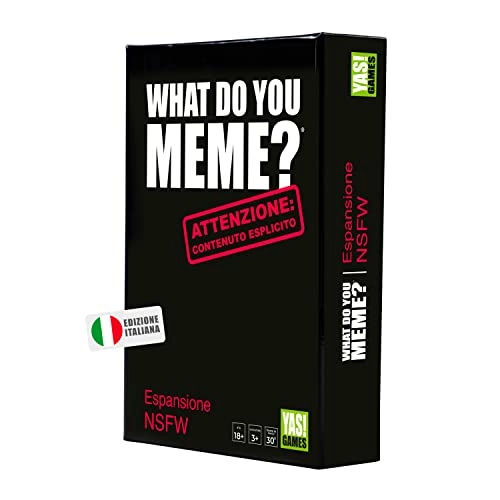 What Do You Meme? NSFW Expansion - Italian From 18 years and up