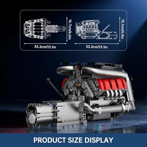 Supercar V8 Engine Transmission Kit (10203)