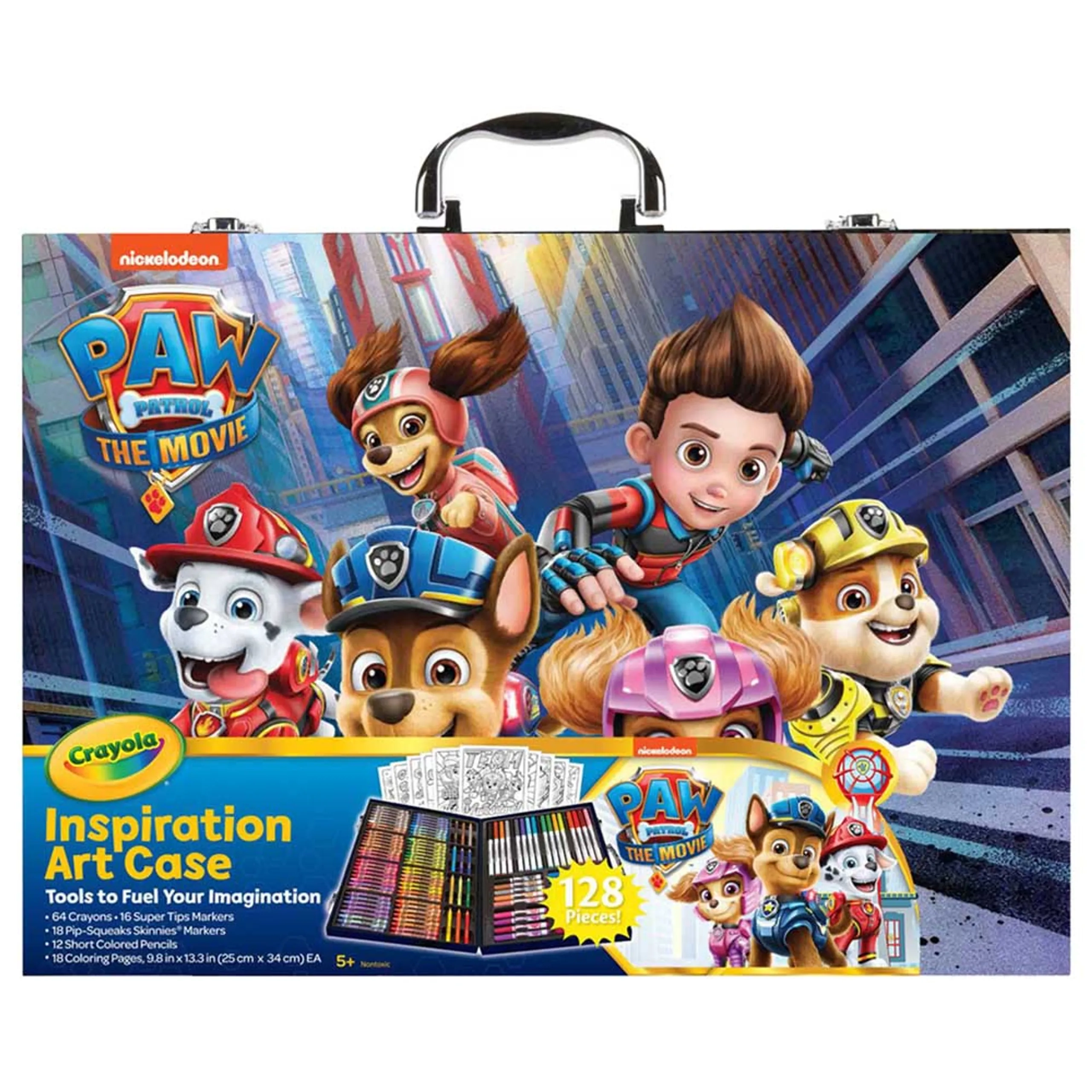 Crayola Paw Patrol Inspiration Art Case - Pack of 128