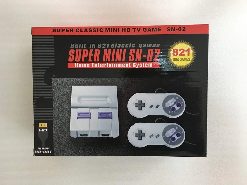 HH software Super Nintendo Mini Retro 821 - Flash 2 gamepads