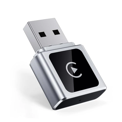 Rcoeuph Wireless CarPlay Adapter - iPhone USB-C to USB-A