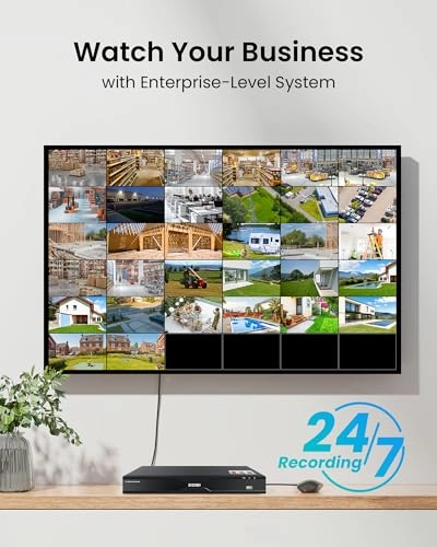 4K Security Camera System - 32 channels