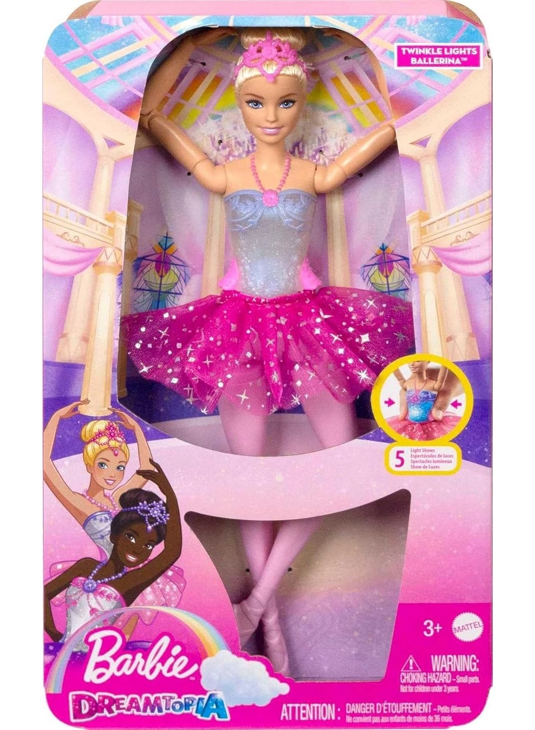 Barbie Dreamtopia - Blonde Ballerina Twinkle Lights