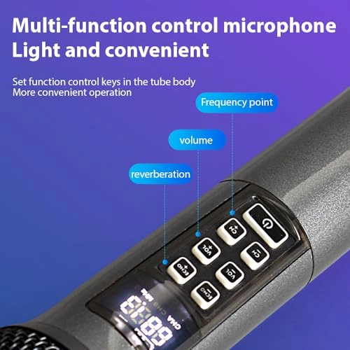 Weless Microphone System - 2 Microphones 2.4G