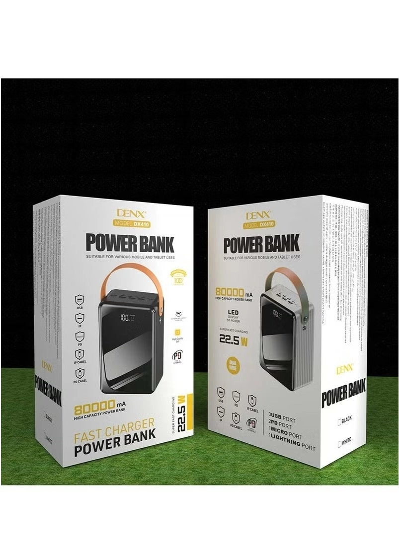 Power Bank - 80000mAh