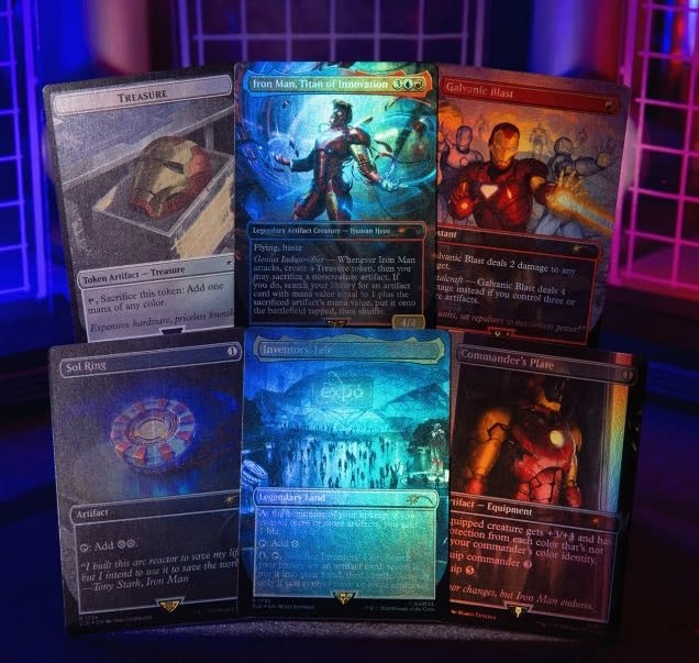 MTG Decks & More Secret Lair x Marvel's Iron Man - Foil Edition