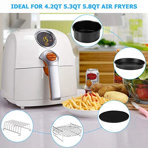 Air Fryer Accessories - Food Grade 8 Pcs