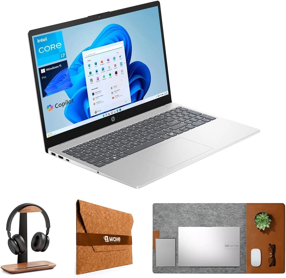 HP 15FD-0127DX - 15.6'' Core i7-1355U 16GB 512GB SSD Bundle