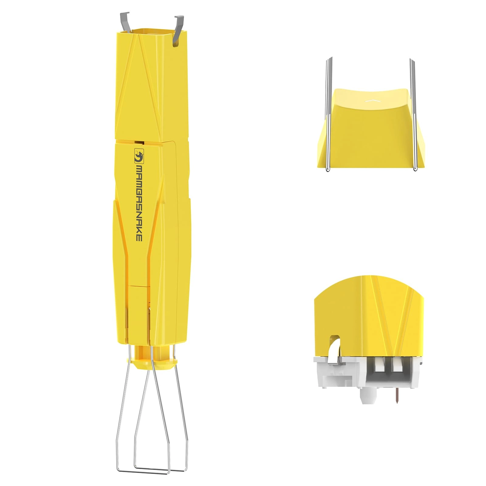 2-in-1 Keycap Switch Puller - 304 Stainless Steel Blue