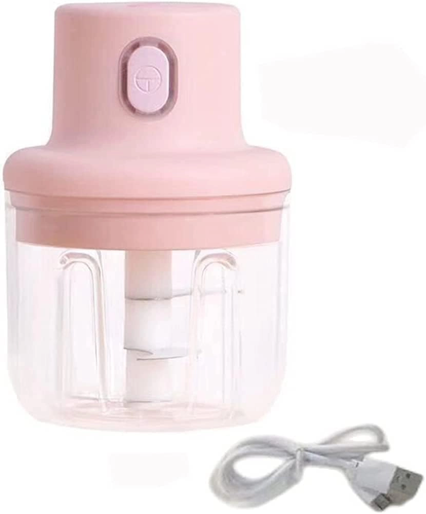 DEROVAN Intelligent Electric Mini Food Chopper - 250 ml USB Rechargeable