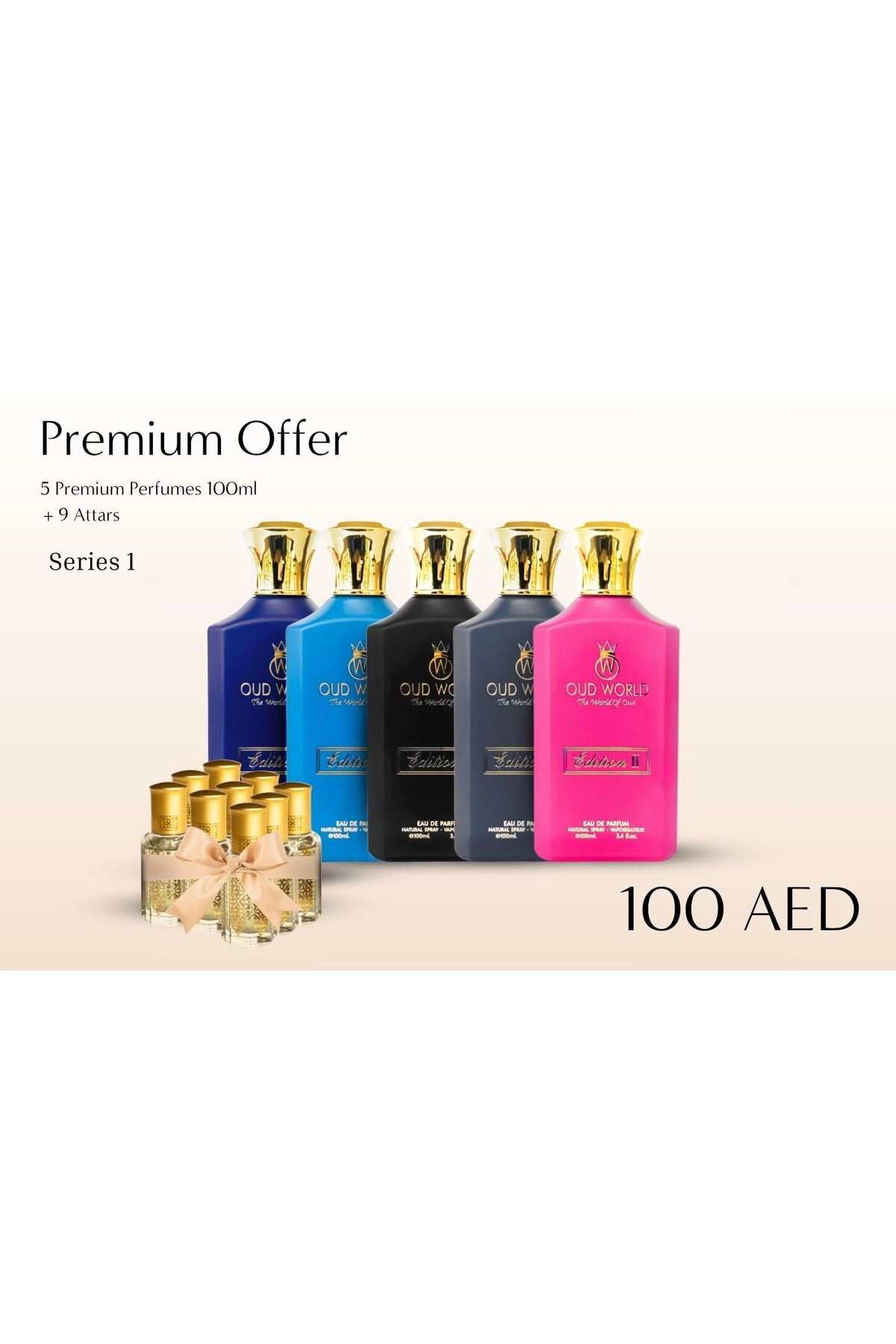 CREED AVENTUS - Eau de Parfum 100ml + VERSACE BRIGHT CRYSTAL + SAVUAGE DIOR + SILVER SCENT + OUD&ROSE