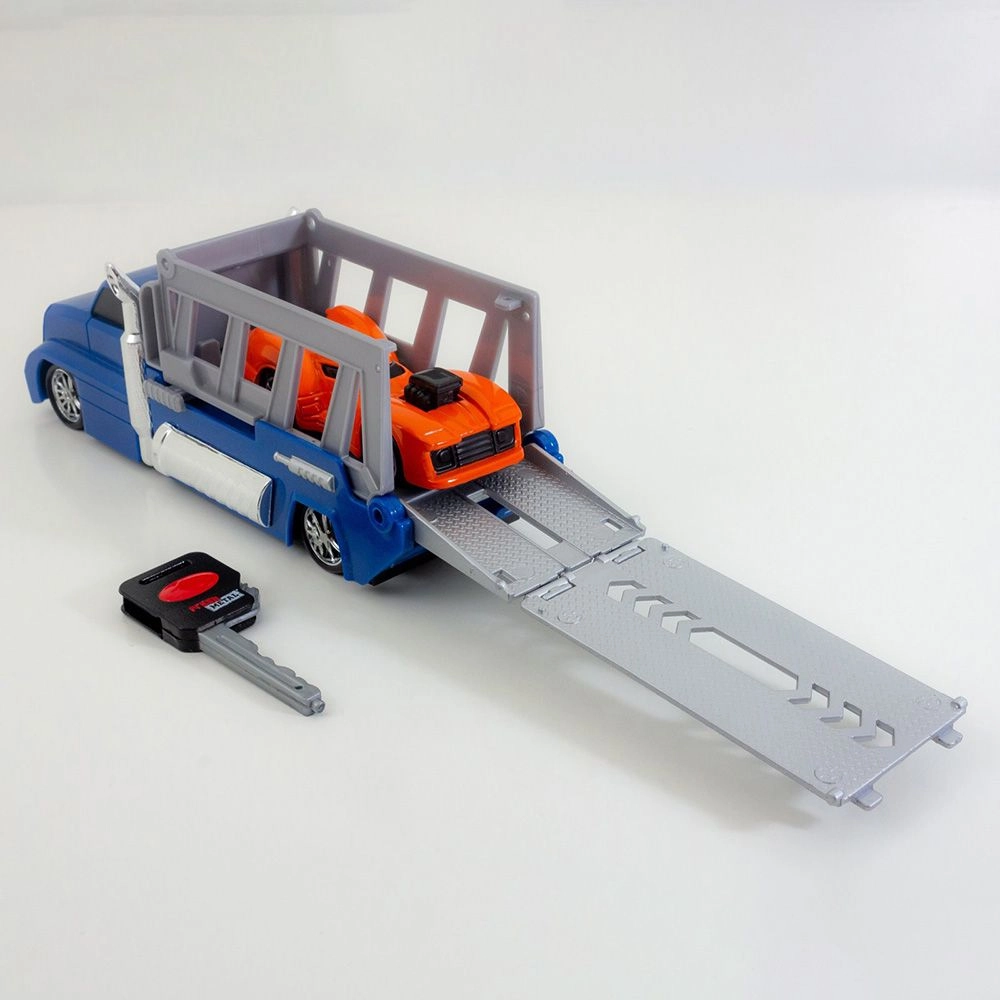 Fresh Metal Burnin Key Car Launcher Hauler - Multi Colour 3 +
