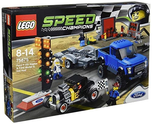 Speed Champions Ford F-150 Raptor Drag Race (75875) - Multicolour