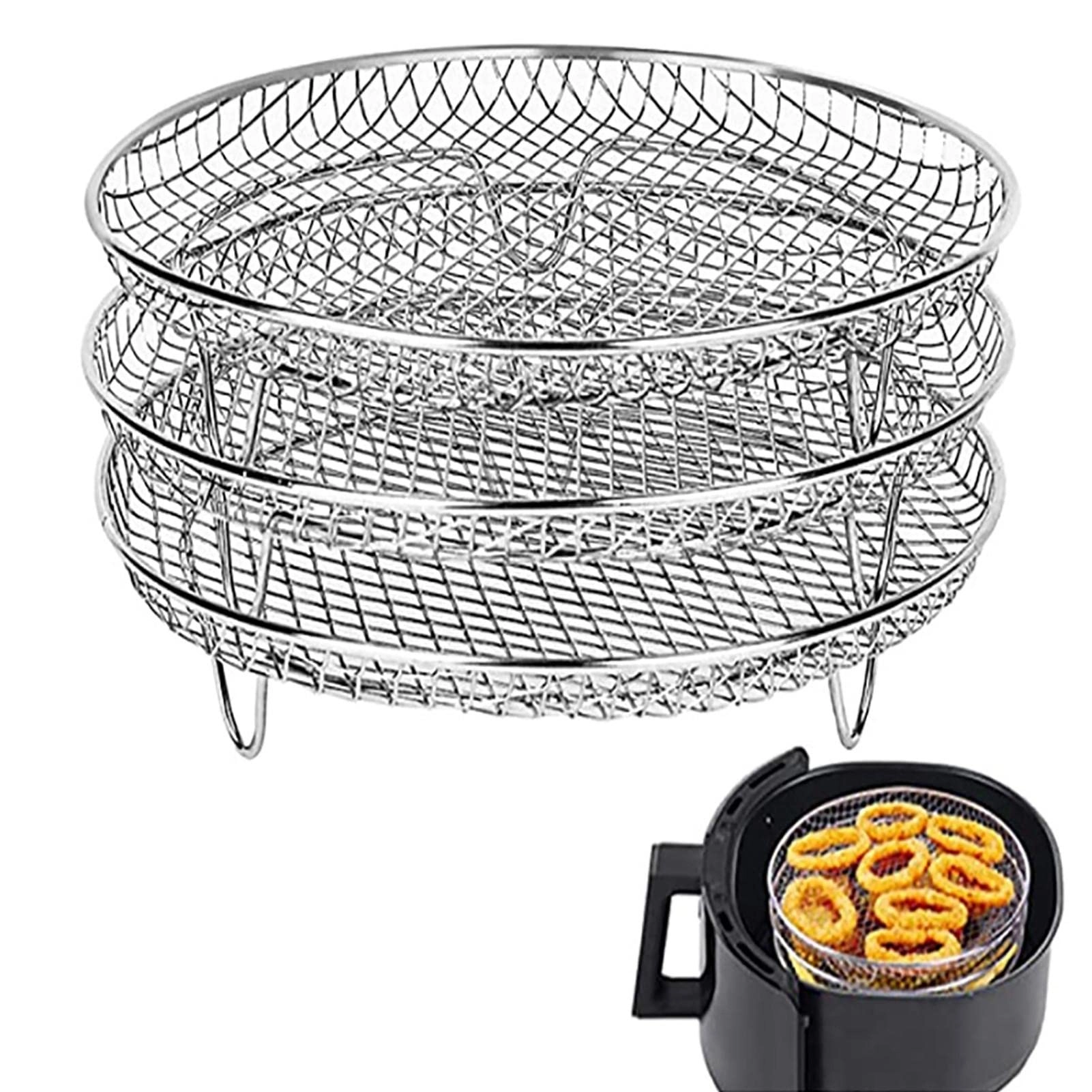 Air Fryer Rack - 304 stainless steel 3 piece(s)