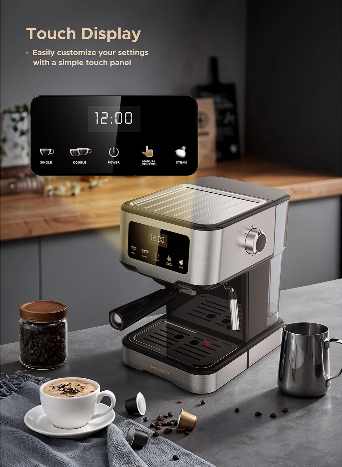 Digital Coffee Machine LP15DCM