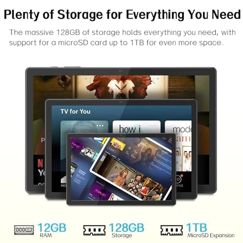 Android 15 Tablet - 128GB 10.95"