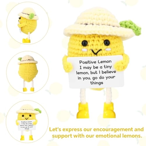 Funny Positive Lemon - 10 cm Cotton