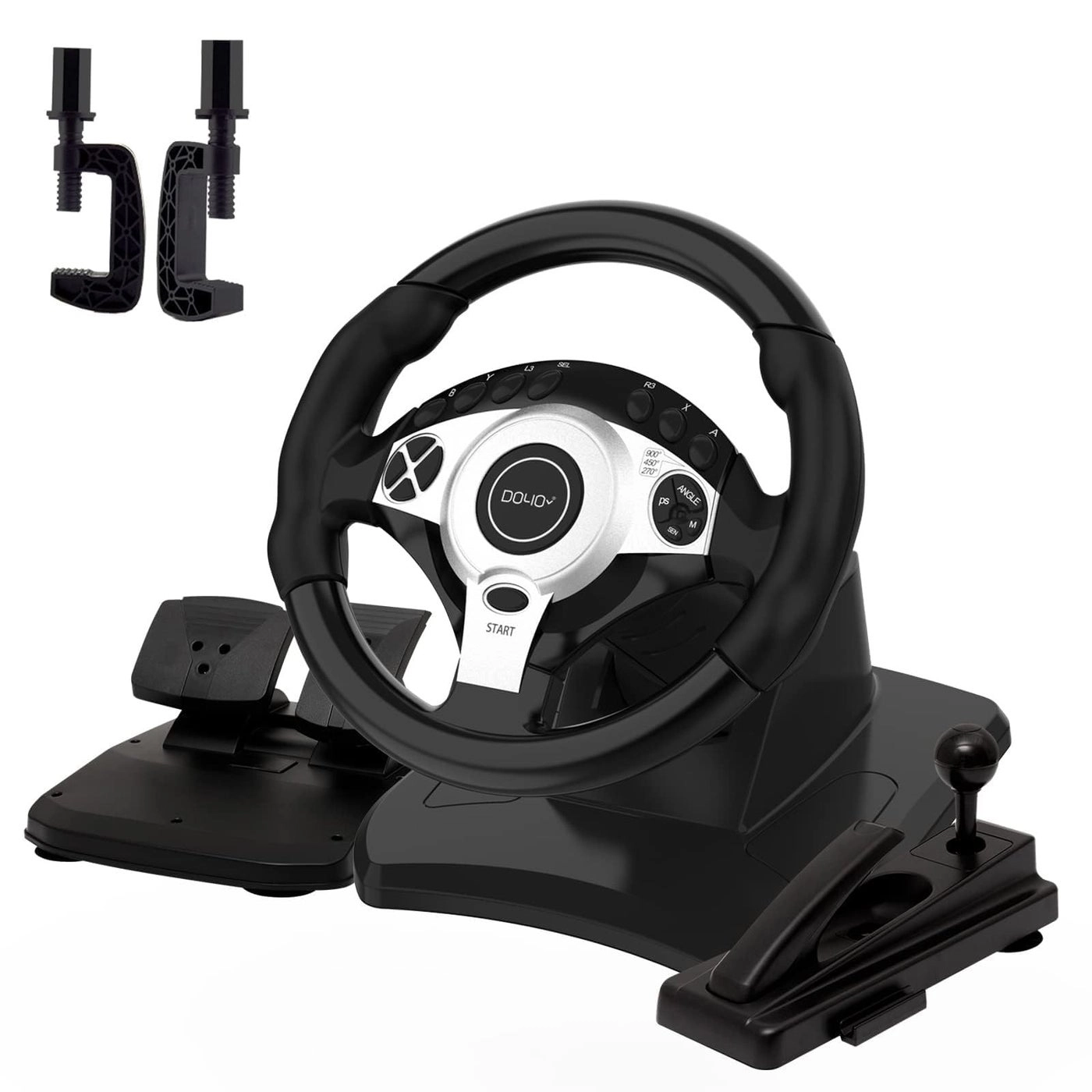 R270 Racing Wheel & Pedals - PC PS3 PS4 XBOX ONE XBOX 360 Nintendo Switch Android