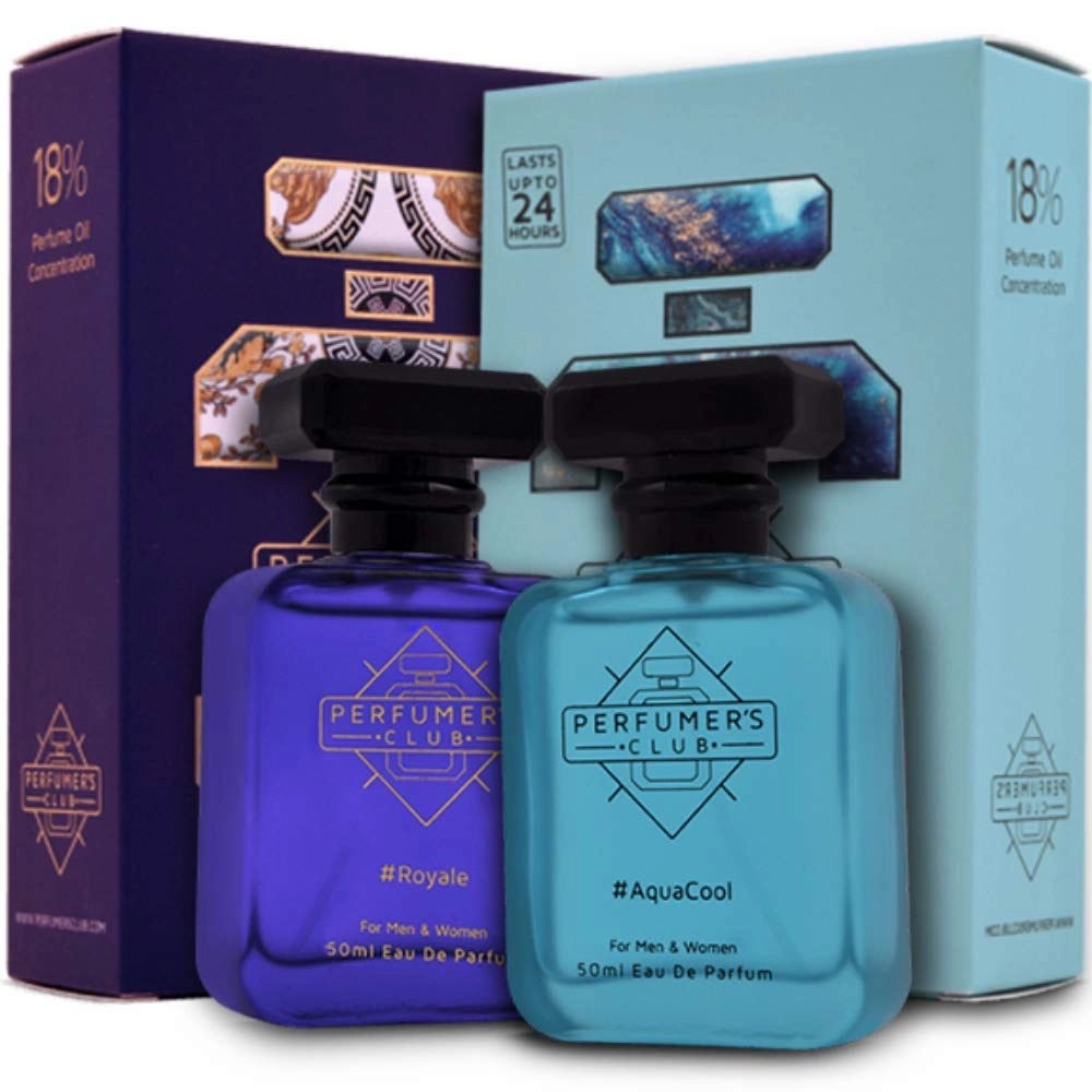 PERFUMERS CLUB Royale + Aqua Cool - 100 Milliliters