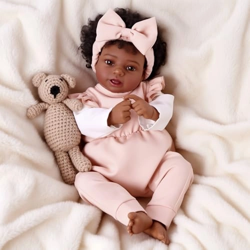 JUSS001RXWA-TC - Lifelike Reborn Doll Vinyl White and Blue