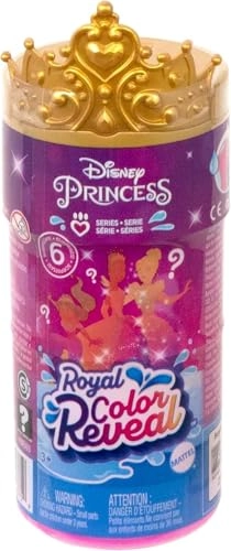 Royal Color Reveal Doll - 6 Surprises Character Figure Ages 36+