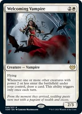 Wizards of the Coast Welcoming Vampire 046 - Innistrad: Crimson Vow - English