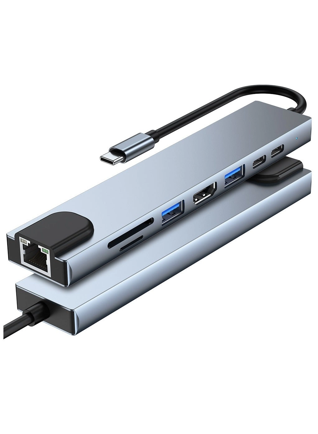 USB C HUB - 8 in 1 4K HDMI Ethernet