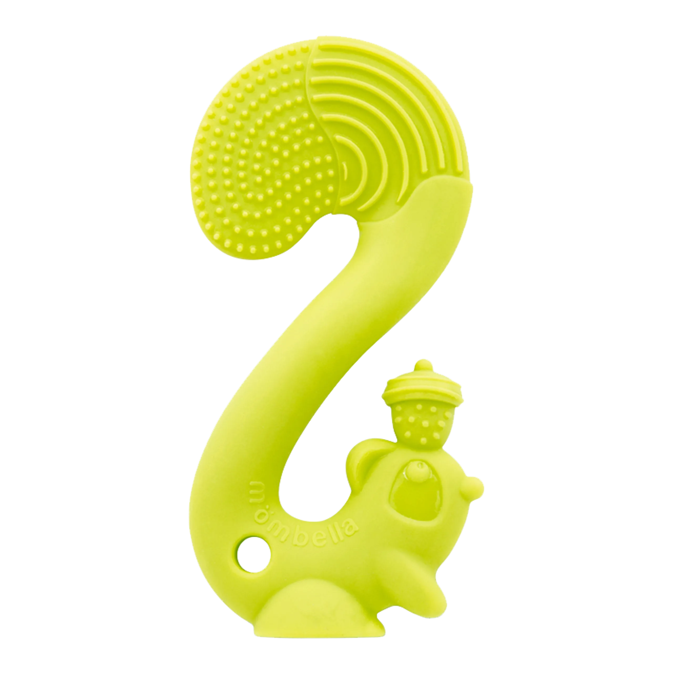 Mombella Squirrel Baby Teether Toy - silicone