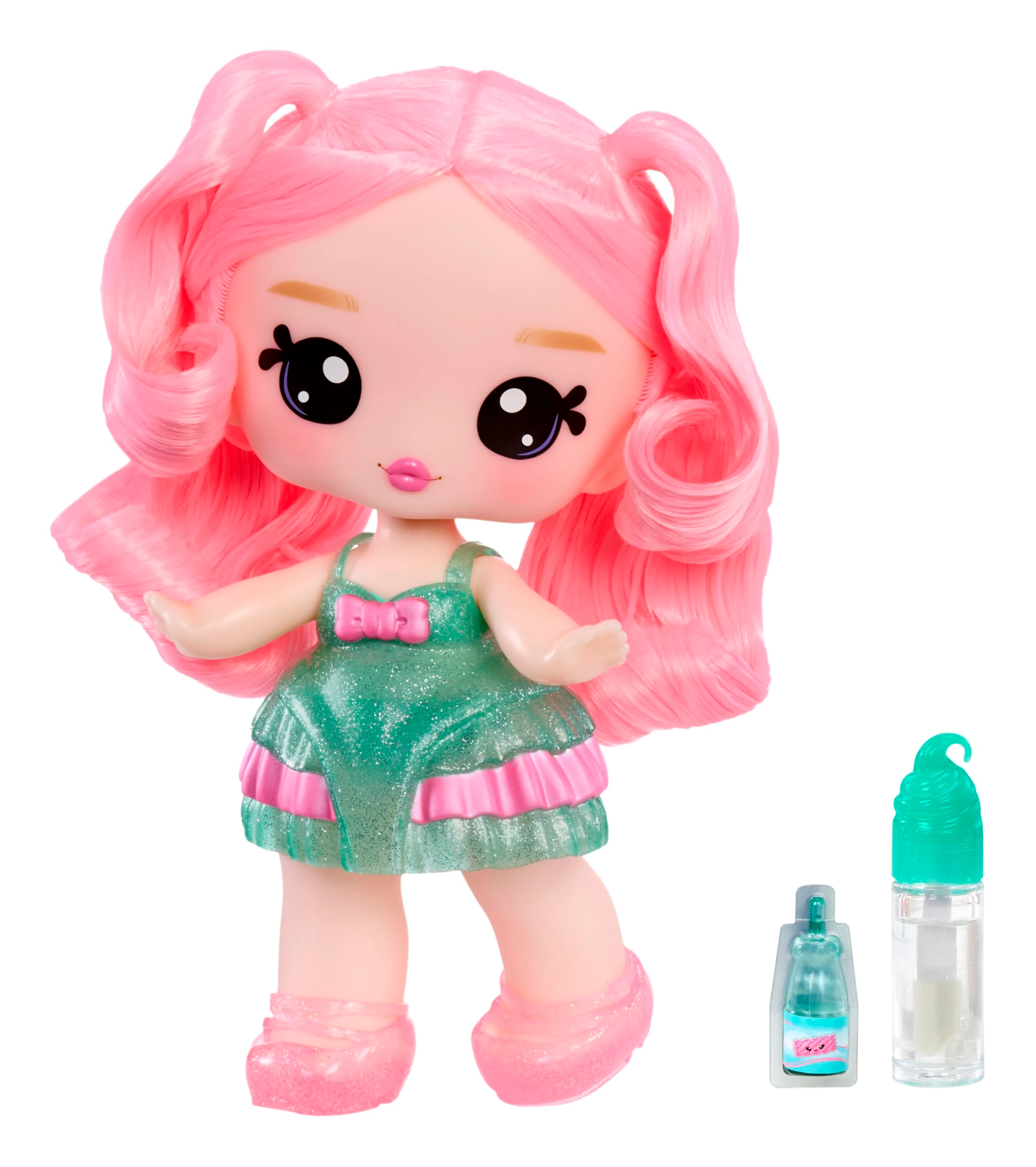 MGA Entertainment Susie Sour Straw Doll - Scented Lip Gloss Ages 4+
