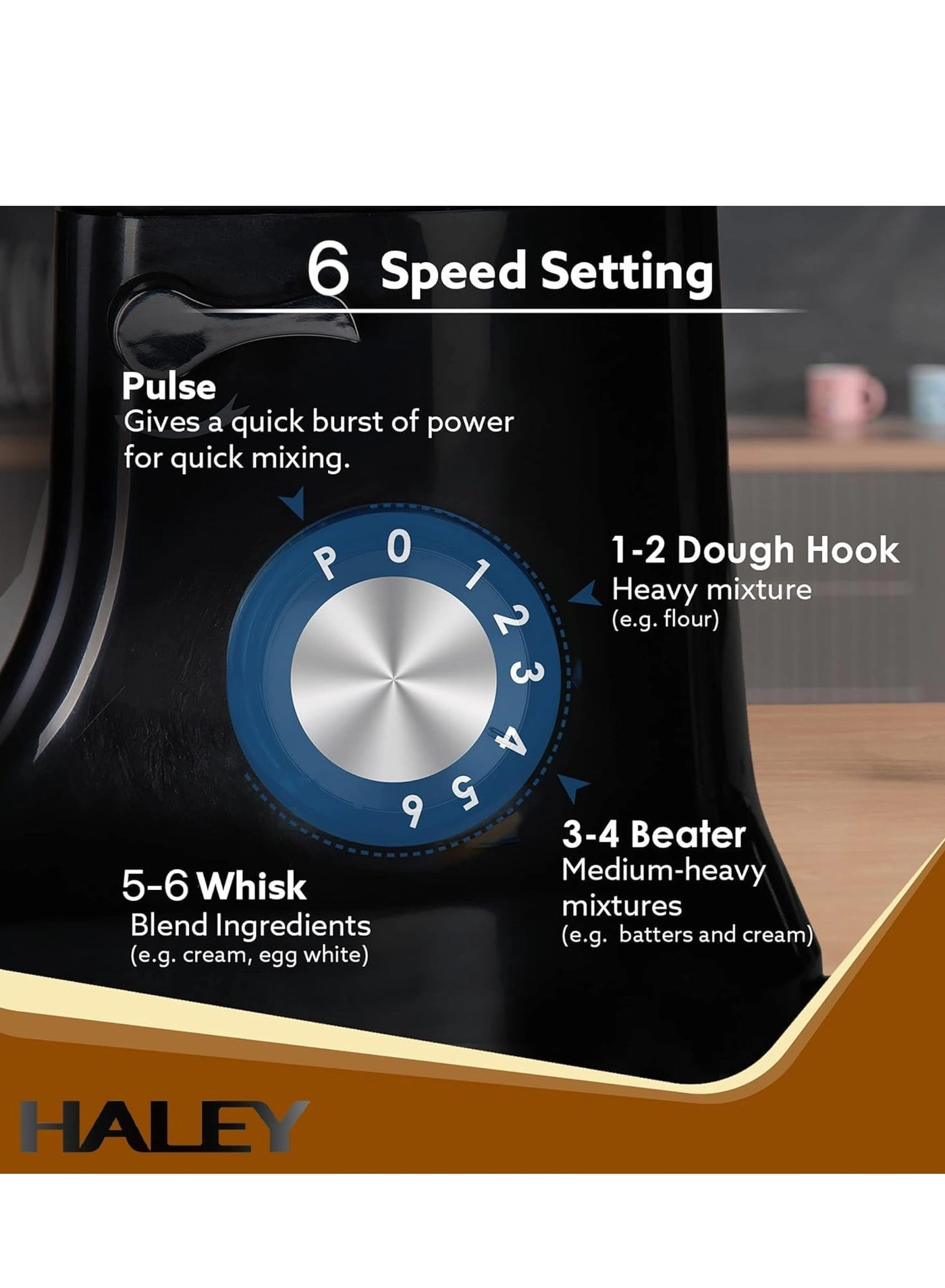 Stand Mixer - 6L 1200W