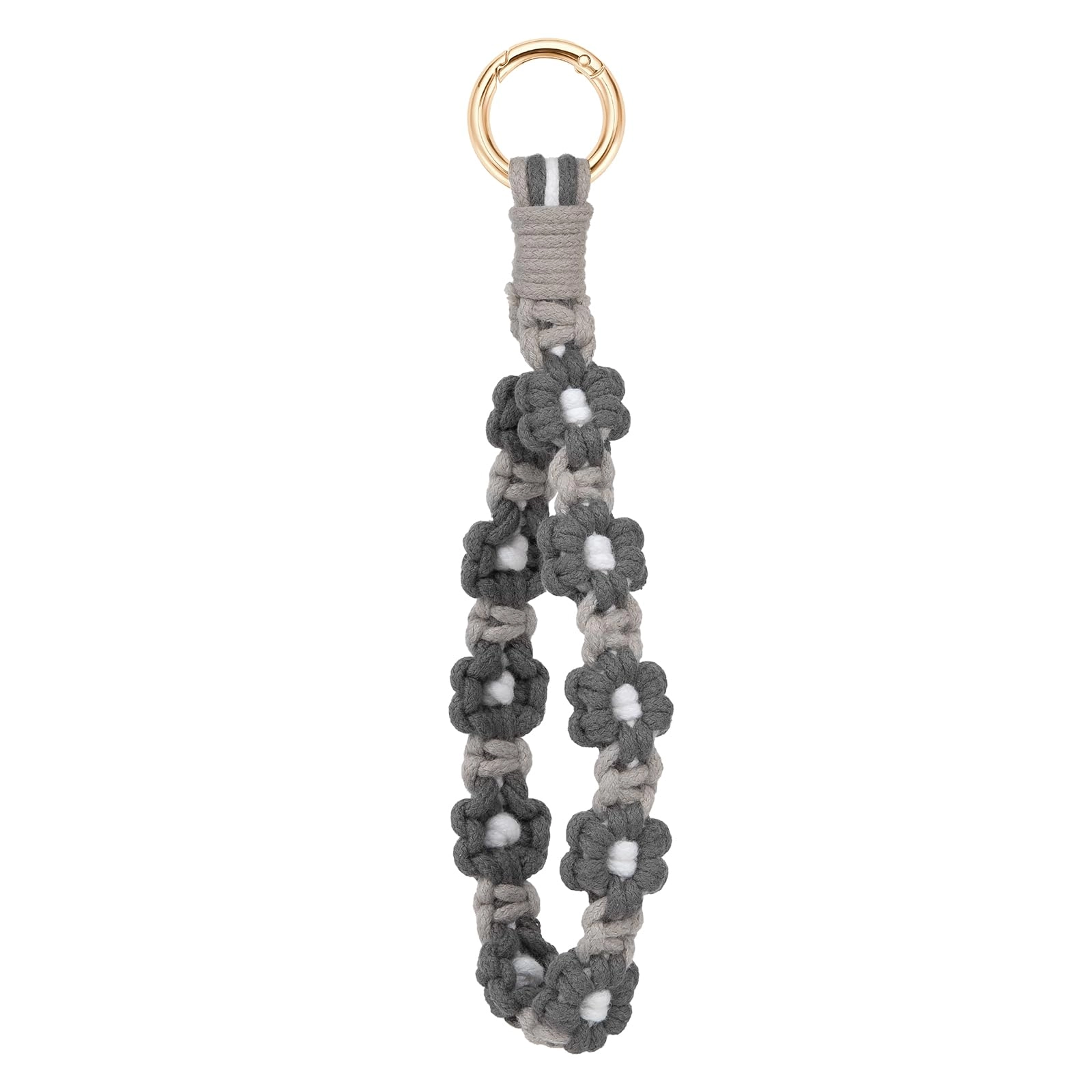Boho Macrame Keychain - Car