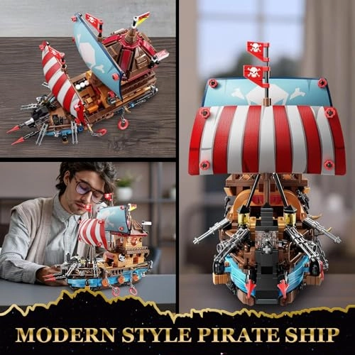 Pirate Ship Building Blocks - 916pcs