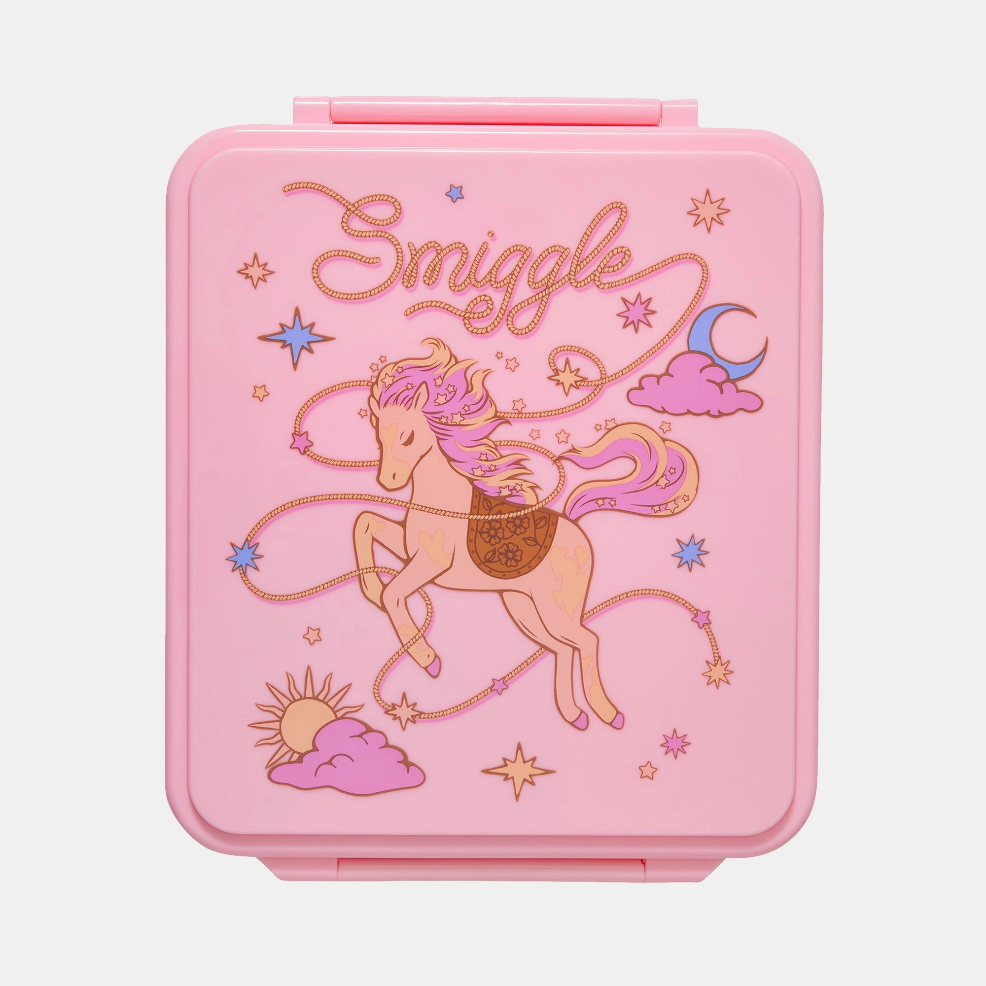 Smiggle Bento Lunchbox With Insulated Food Jar - Wildflower 1460