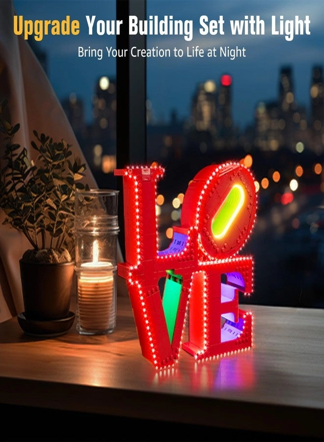 Light Up Kit - Art Love Lego 31214